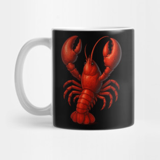 Funny Lobster Lover – Cute Crustacean Art Mug