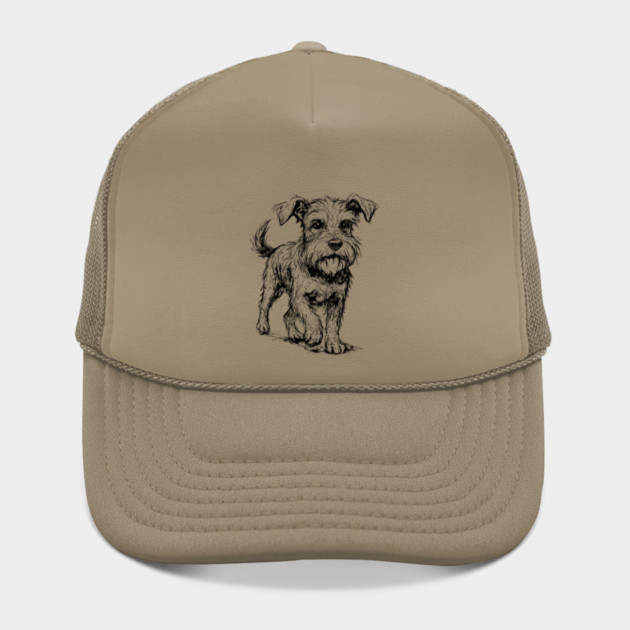 Expressive Schnauzer Dog by DonWillisJrArt