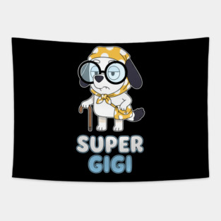 Bluey Grannies - Super Gigi Tapestry