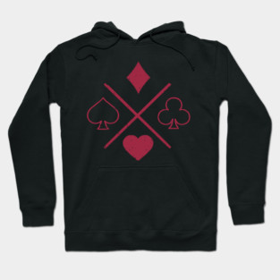 Playing Card Suits Hoodie