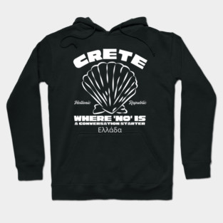Crete: where 'no' is a conversation starter Hoodie