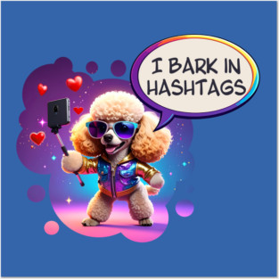 Influencer poodle Posters and Art