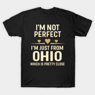 i'm not perfect i'm just from ohio which is pretty close T-Shirt