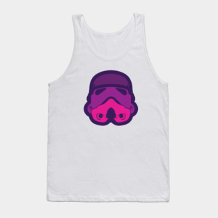 Stormtrooper – Ultraviolet Trooper Helmet Tank Top