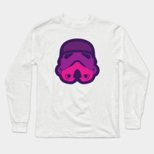 Stormtrooper – Ultraviolet Trooper Helmet Long Sleeve T-Shirt