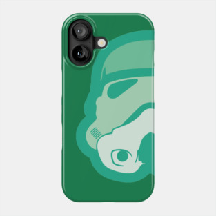 Stormtrooper – Electric Green Helmet Phone Case