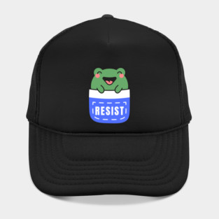 Resist-Frog Hat