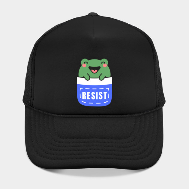 Resist-Frog by Creatifly Graphic Tees