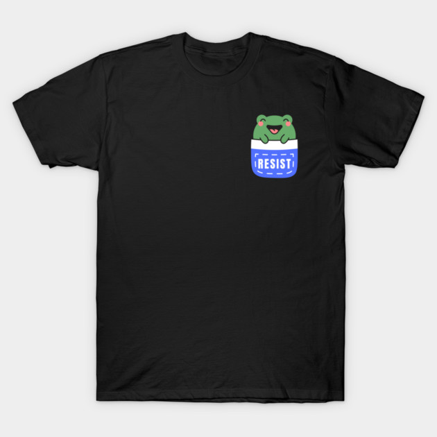 Resist-Frog T-Shirt by Creatifly Graphic Tees
