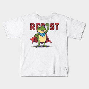Resist-Frog Kids T-Shirt