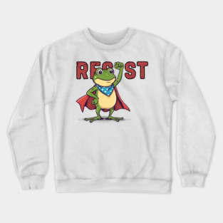 Resist-Frog Crewneck Sweatshirt