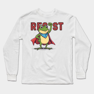 Resist-Frog Long Sleeve T-Shirt