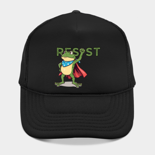 Resist-Frog by Creatifly Graphic Tees