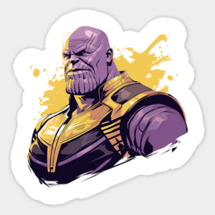 thanos Sticker