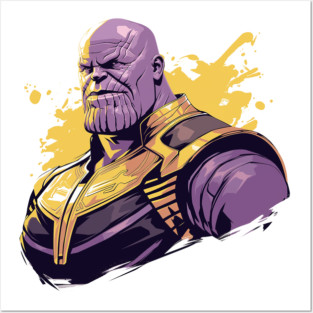 thanos Posters and Art