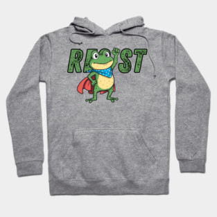 Resist-Frog Hoodie