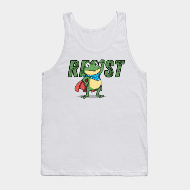 Resist-Frog Tank Top by Creatifly Graphic Tees