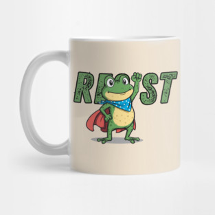 Resist-Frog Mug