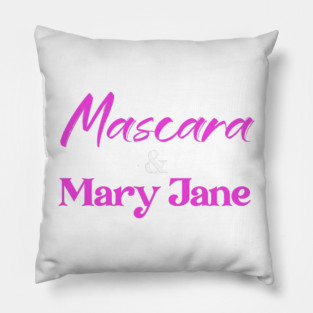 Mascara & Mary Jane Pillow