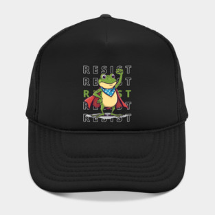 Resist-Frog Hat