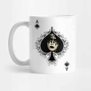 Paul Daniel "Ace" Frehley black leaf Mug