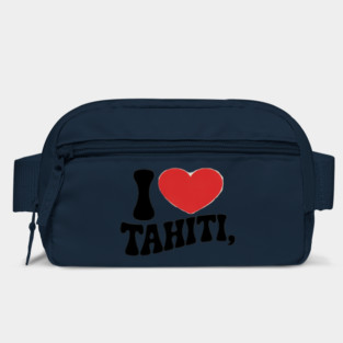 I LOVE HEART TAHITI FRENCH POLYNESIA Bag