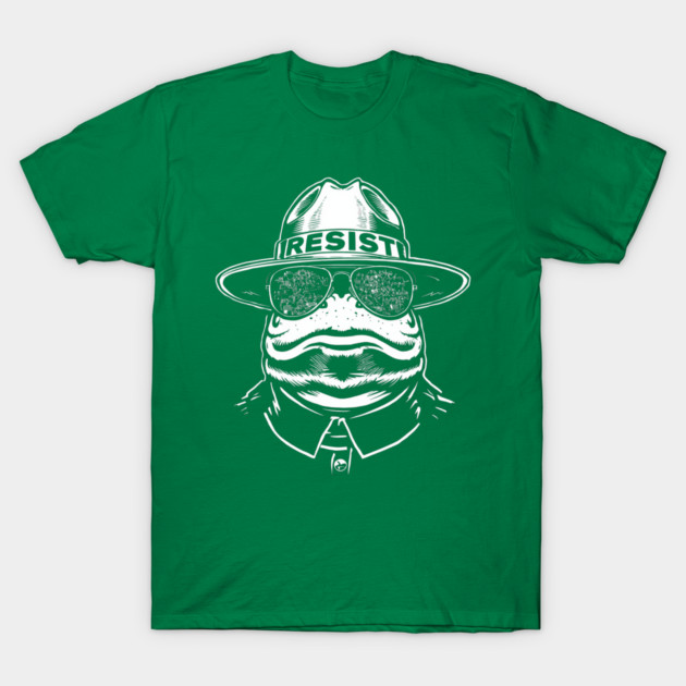 Resist-Frog T-Shirt by Creatifly Graphic Tees