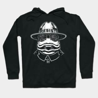 Resist-Frog Hoodie
