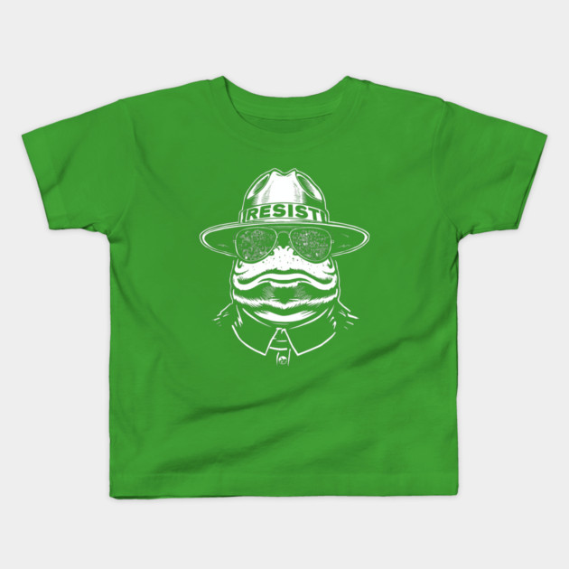 Resist-Frog Kids T-Shirt by Creatifly Graphic Tees