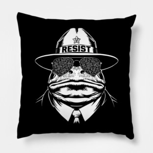 Resist-Frog Pillow