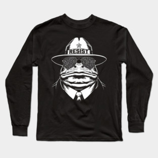 Resist-Frog Long Sleeve T-Shirt