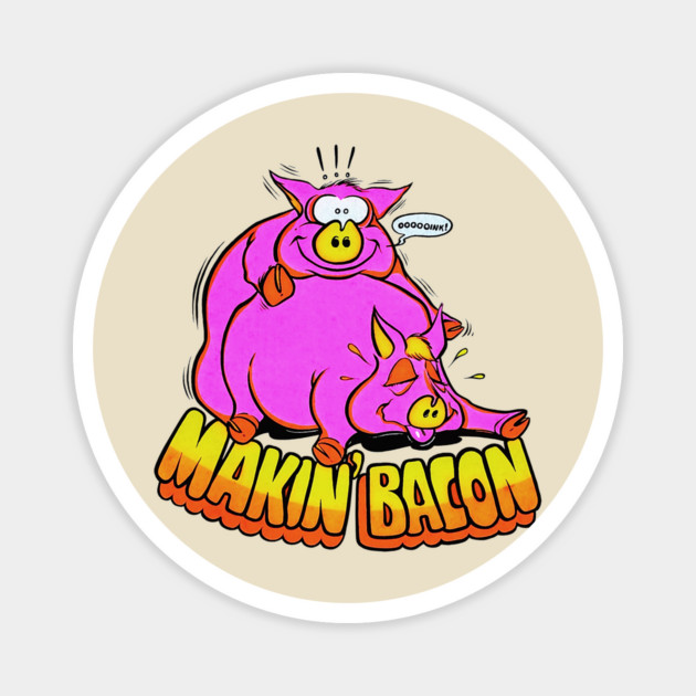 Makin' Bacon - Karate Kid Magnet by nicklower
