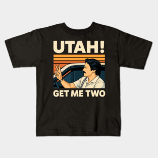 Utah Get Me Two - Point Break Vintage Kids T-Shirt