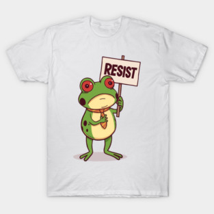Resist-Frog T-Shirt