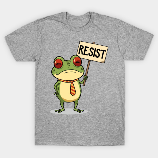 Resist-Frog T-Shirt by Creatifly Graphic Tees