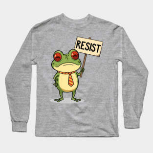 Resist-Frog Long Sleeve T-Shirt