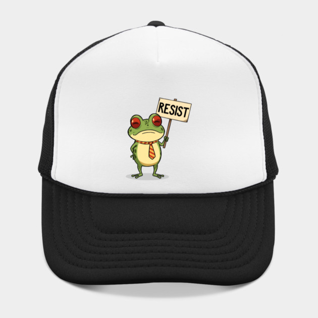 Resist-Frog by Creatifly Graphic Tees