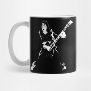 Ace Frehley is the legendary guitarist Mug