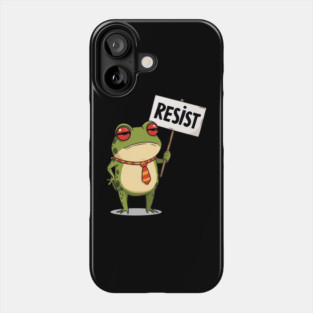 Resist-Frog Phone Case