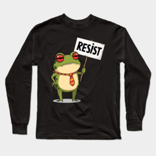 Resist-Frog Long Sleeve T-Shirt