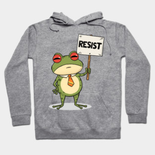 Resist-Frog Hoodie