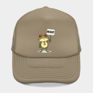 Resist-Frog Hat