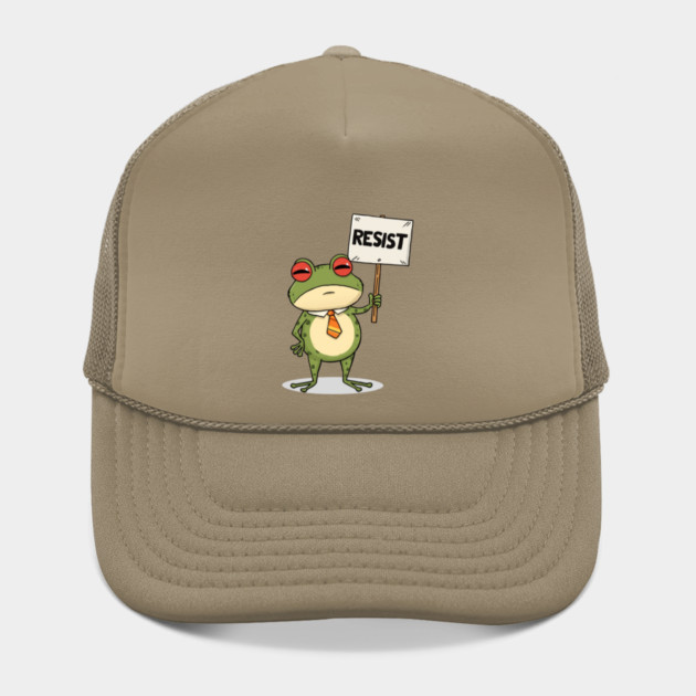 Resist-Frog by Creatifly Graphic Tees