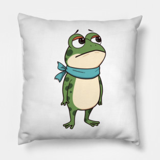 Resist-Frog Pillow