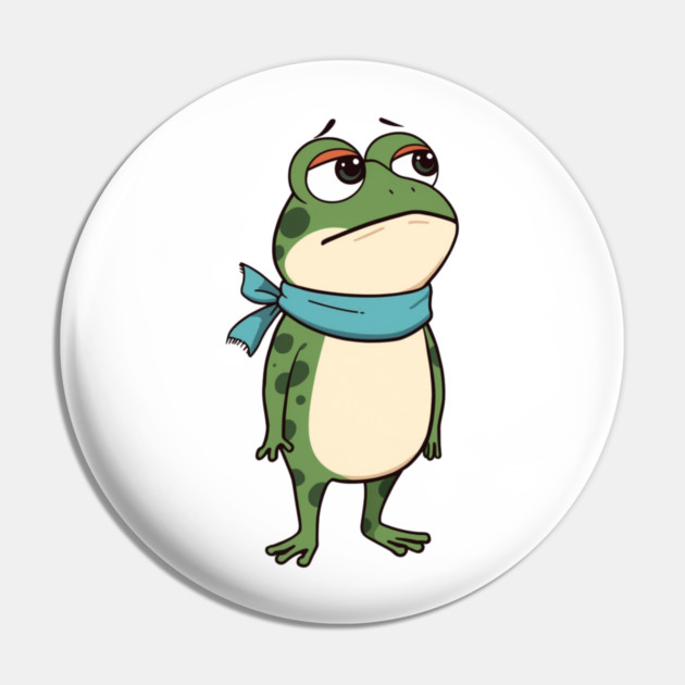 Resist-Frog Pin by Creatifly Graphic Tees