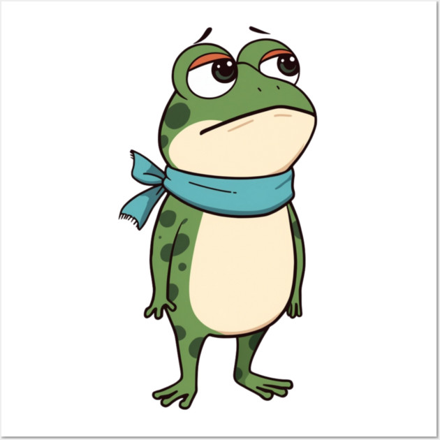 Resist-Frog Wall Art by Creatifly Graphic Tees