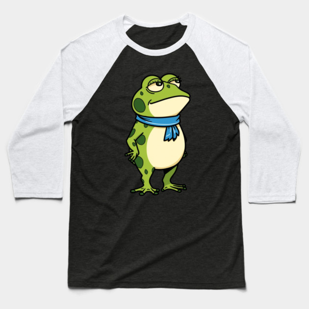 Resist-Frog Baseball T-Shirt by Creatifly Graphic Tees