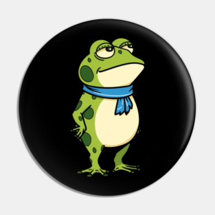 Resist-Frog Pin