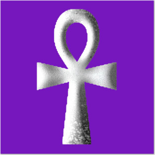 Silver Ankh Posters and Art