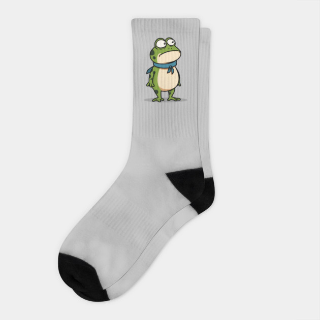 Resist-Frog Socks by Creatifly Graphic Tees